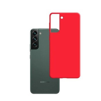 Калъф за Samsung Galaxy S23 Plus, термополиуретанов, 3MK Matt Case, удароустойчив, червен | JAR Computers 3MK Matt Case for Galaxy S23 Plus Strawberry