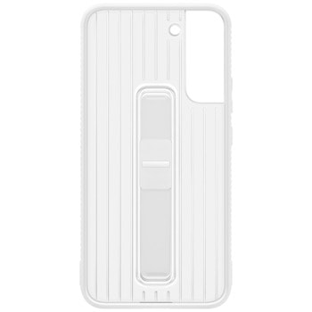 Samsung S22+ Protective Standing Cover White