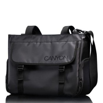 Чанта Canyon CNL-MBNB14, за лаптоп до 15.6" (39.62 cm), влагоустойчива, черна | JAR Computers Canyon CNL-MBNB14