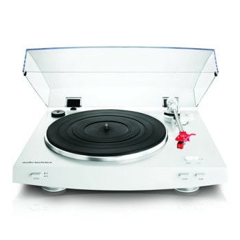 Грамофон Audio-Technica AT-LP3, AT91R доза, рамо с хидравлично управление, ремъчно задвижване, бял | JAR Computers Грамофон Audio-Technica AT-LP3 White