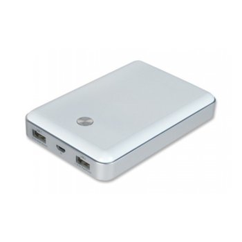 Външна батерия/power bank A-solar Xtorm AL360, 11000 mAh, 2x USB изходa за мобилни телефони, бяла | JAR Computers A-solar Xtorm AL360 бяла