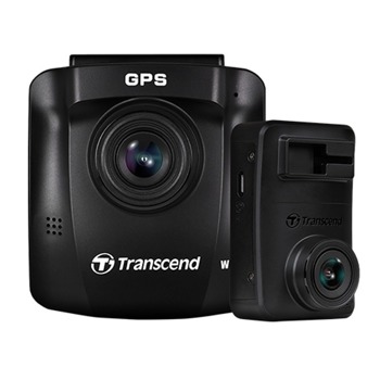 Видеорегистратор Transcend DrivePro 620, камера за автомобил, FullHD, 2.4"(6.1cm) TFT LCD дисплей, 2x32GB вградена памет чрез MicroSD карти, Wi-Fi, USB 2.0, черен image