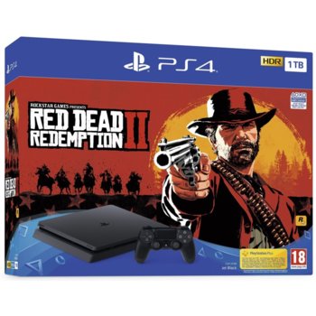 PlayStation 4 Slim 1TB + Red Dead Redemption2