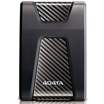Твърд диск 2TB A-Data HD650(черен), външен, 2.5" (6.35cm), USB 3.1, противоударен | JAR Computers Adata 2TB HD650 AHD650-2TU31-CBK