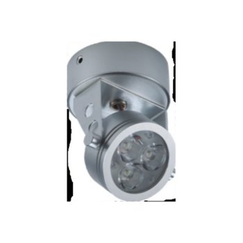 LED спот за монтаж на стена/таван, ORAX LCLKDR42009WWW, 3W, AC 220V, Топло бяла | JAR Computers LED спот за монтаж на стена/таван ORAX