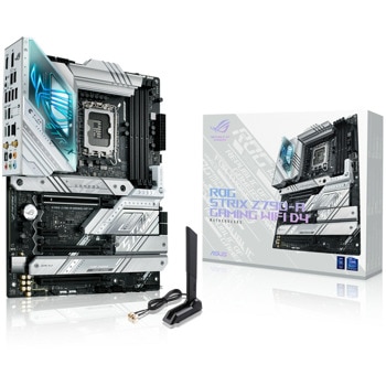 Дънна платка Asus ROG STRIX Z790-A GAMING WIFI D4, Z790, LGA1700, DDR4, PCI-E 5.0 (DP&HDMI), 4x SATA 6Gb/s, 4x M.2, 2x USB Type-C, ATX | JAR Computers Asus ROG STRIX Z790-A GAMING WIFI D4