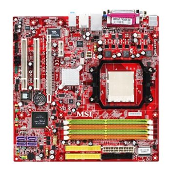 Дънна платка MSI K9NBPM2-FID, GeForce 6150, AM2, DDR2, VGA+PCI-E, SB7.1, Lan1000, 1394 SATA RAID, OUTLET | JAR Computers MSI K9NBPM2-FID