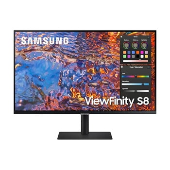 Монитор Samsung LS-32B800P (2022), 32" (81.28 cm) IPS панел, HDR, UHD, 5ms, 350cd/m2, DisplayPort, HDMI, USB-C, USB Hub, LAN | JAR Computers Samsung 32B800 LS32B800PXUXEN