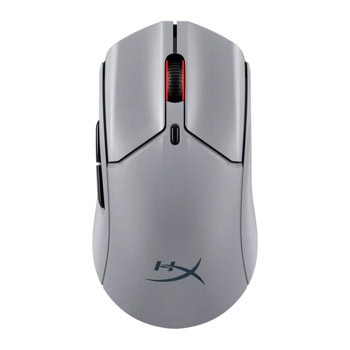 Мишка HyperX Pulsefire Haste 2 Pro, оптична (26 000 dpi), жична/безжична, Bluetooth, USB, сива, гейминг, 6 бутона, 4000Hz Polling rate | JAR Computers HyperX Pulsefire Haste 2 Pro A1KY5AA