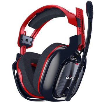 Слушалки Astro A40 TR X-Edition, микрофон, сменяем микрофон, геймърски, черно/червени | JAR Computers Astro A40 TR X-Edition navy/crimson