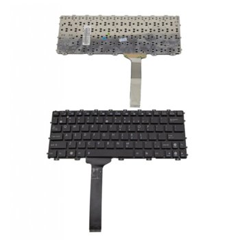 Клавиатура за лаптоп ASUS, съвместима с модели EEE PC 1015P/1015PE, US, без рамка, с подсветка, черна | JAR Computers KBD for ASUS EEE PC 1015P