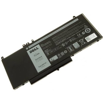 Батерия (оригинална) за лаптоп Dell, съвместима с DELL Latitude E5270/E5470/E5570/Precision 15 3000/n3510, 4-cell, 7.6V, 8100mAh image