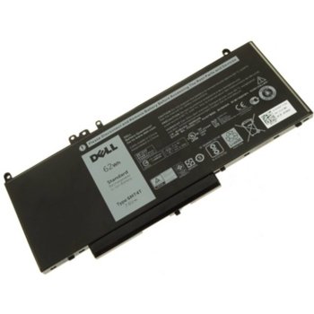 Батерия (оригинална) за лаптоп Dell, съвместима с DELL Latitude E5270/E5470/E5570/Precision 15 3000/n3510, 4-cell, 7.6V, 8100mAh | JAR Computers Батерия за DELL Latitude 7.6V 8100mAh 4cell