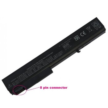 Батерия (заместител) за лаптоп HP, съвместима със серия EliteBook 8530p 8530w 8730w | JAR Computers Батерия за лаптоп HP EliteBook 8530p 8530w 8730w