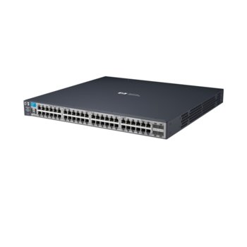 Суич HP E3500-48 (J9472A), 44 ports 100Mbps, 4 ports SFP/1000 Mbps | JAR Computers HP E3500-48 Switch