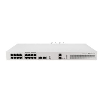 Суич Mikrotik CRS418-8P-8G-2S+RM, 1000Mbps, 19 порта, 17x 10/100/1000Mbps RJ45 (8x PoE), 2x SFP+ | JAR Computers MikroTik CRS418-8P-8G-2S+RM