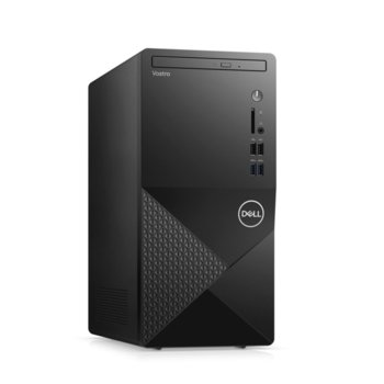 Настолен компютър Dell Vostro 3888 MT (N601VD3888EMEA01_2101_UBU_M), четириядрен Comet Lake Intel Core i3-10100 3.6/4.3 GHz, 8GB DDR4, 1TB HDD, 4x USB 3.1, клавиатура и мишка, Linux | JAR Computers Dell Vostro 3888 MT N601VD3888EMEA01_2101_UBU_M