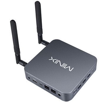 Настолен компютър MiniX NEO J51-C8 Max, четириядрен Jasper Lake Intel Celeron N5105 2.0/2.9GHz, 8GB DDR4, 512GB SSD NVMe, 2x USB 3.2 Type-A, 1x USB-C, Windows 11 Pro | JAR Computers MINIX NEO J51-C8 Max 8/512GB