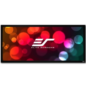 Екран Elite Screens R85WH1-Wide Cinema235, стенен монтаж, 1970 x 830 мм, 85" (215.9cm), 2.35:1 | JAR Computers Elite Screen R85WH1-Wide