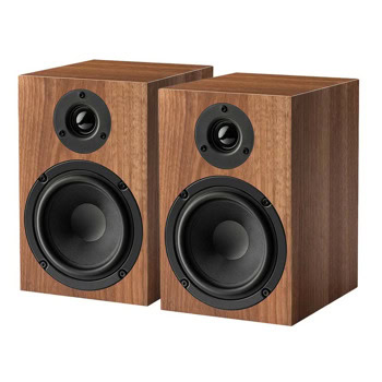 Тонколони Pro-Ject Speaker Box 5 E, 2.0, басрефлексни, кафяви, 68-20 000 Hz честотен диапазон | JAR Computers Тонколони Pro-Ject Speaker Box 5 E кафяви