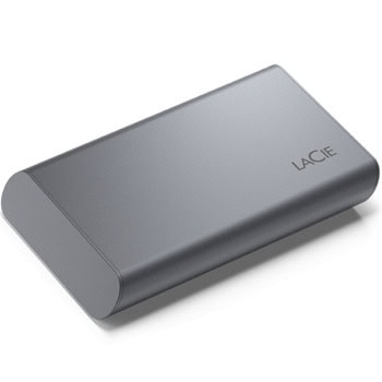 Памет SSD 2TB, LaCie Mobile SSD Secure, USB 3.2 Gen 2 Type-C, външна, скорост на четене до 1050MB/s, скорост на запис до 1000MB/s | JAR Computers LaCie Mobile SSD Secure 2TB STKH2000800