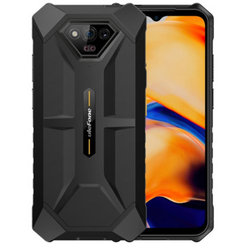 Смартфон Ulefone Armor X13 (черен), поддържа 2 SIM карти, 6.52" (16.56cm) HD+ дисплей, осемядрен Mediatek Helio G36 4x2.2GHz & 4x1.7GHz, 6GB RAM, 64GB Flash памет(+microSD слот), 50 + 24 + 8 Mpix камери, Android, 300g | JAR Computers Ulefone Armor X13 6/64GB Black