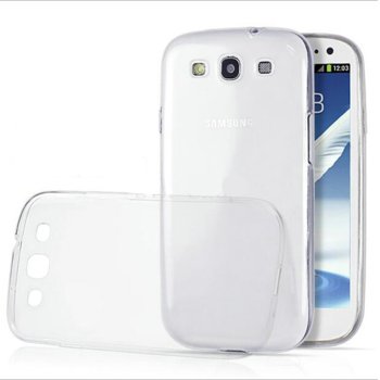 Силиконов протектор DeTech, Ultra thin за Samsung Galaxy S3, прозрачен | JAR Computers De Tech Protector за Samsung Galaxy S3 Ultra thin