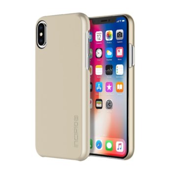 Калъф за Apple iPhone XS, поликарбонатов, Incipio Feather IPH-1643-CHM, златист | JAR Computers Incipio Feather IPH-1643-CHM