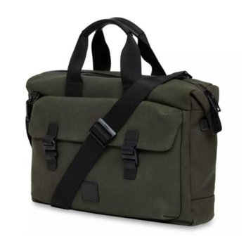 Knomo Tournay Laptop Briefcase 159-202-GRN