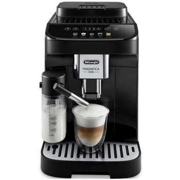 Кафеавтомат DeLonghi Magnifica Evo, 1450W, 15 bar, 1.8л. резервоар, възможност за смляно кафе, черен | JAR Computers DeLonghi ECAM290.61.B