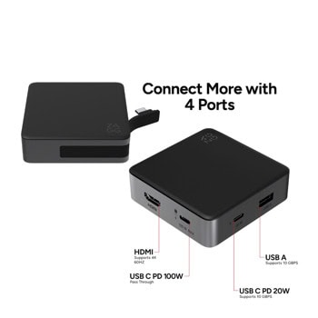 Zagg 4-Port Hub 109913194