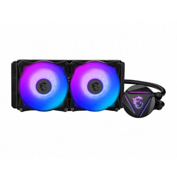 Водно охлаждане за процесор MSI MAG CORELIQUID 280R, съвместимост със сокети LGA 1150/1151/1155/1156/1200/1366/2011/2011-3/2066 & AMD AM5/AM4/FM2+/FM2/FM1/AM3+/AM3/AM2+/AM2 | JAR Computers MSI MAG CORELIQUID 280R
