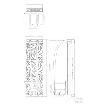 Водно охлаждане за процесор Thermalright WONDER VI