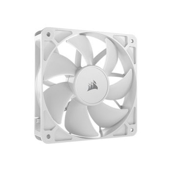Вентилатор 120mm, Corsair RS120, 4-pin, 2100 rpm, бял | JAR Computers Corsair RS120 White CO-9050192-WW