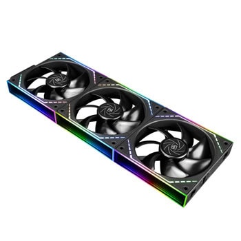 Вентилатори 120mm, Thermalright TL-M12Q, A-RGB, 4-pin, 2000 rpm, 3 броя, черни | JAR Computers Вентилатори 120mm Thermalright TL-M12Q 3 броя