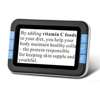 Цифрова лупа Levenhuk DTX 43, 6-14x оптично увеличение, диагонал на дисплея: 4,3" | JAR Computers Levenhuk DTX 43 70421