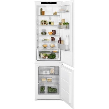 Хладилник с фризер Electrolux LNS8FF19S, клас F, 285 л. общ обем, за вграждане, 272 kWh/годишно, LowFrost технология, бял image