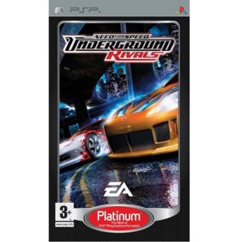 Игра за конзола Need for Speed Underground Rivals - Platinum, за PSP | JAR Computers Need for Speed Underground Rivals - Platinum
