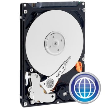Твърд диск 500GB, WD Blue™, SATA 6Gb/s, 5400rpm, 8MB, 2.5" (6.35 cm) | JAR Computers Western Digital 500GB SATA3 WD5000LPVX
