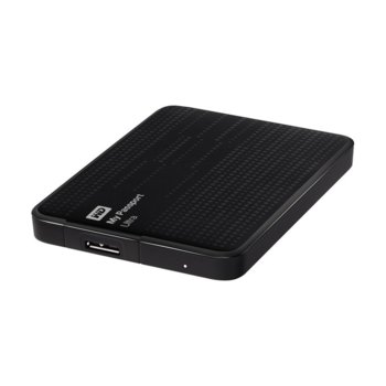 Твърд диск 500GB WD My Passport Ultra, Черен, 2.5" (6.35cm), външен, USB3.0, 3г. гаранция | JAR Computers 500GB WD My Passport Ultra, USB3.0