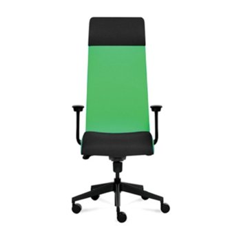Президентски стол Tronhill Solium Executive (ON4010200071), дамаска и меш, 120 кг. максимално натоварване, 5 заключващи се работни позиции, зелен | JAR Computers Tronhill Solium Executive ON4010200070
