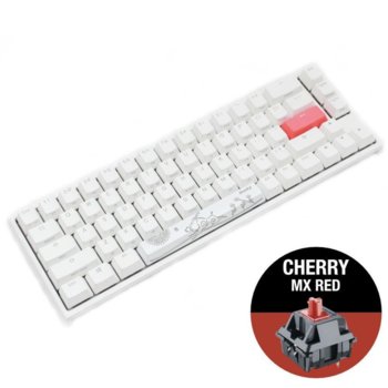 Ducky One 2 SF White RGB Cherry MX Red