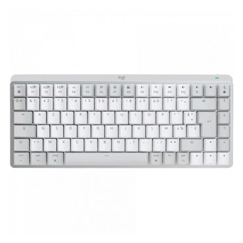 Клавиатура Logitech MX Mechanical Mini For Mac (920-010799), безжична, US INT, безжична, сива/бяла image