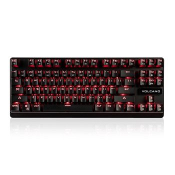 Клавиатура Modecom Volcano Lanparty PRO, гейминг, механична, подсветка, черна, USB | JAR Computers Modecom Volcano Lanparty PRO Blue