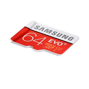 64GB Samsung Evo+ MC64D UHS-1 CL10