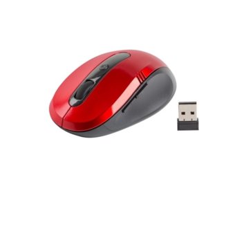 uGo Mouse MY-02 wireless optical 1800DPI, Red