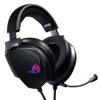 Слушалки ASus ROG Theta 7.1 (90YH01W7-B2UA00), микрофон, USB Type-C, USB Type-A, AI Noise-cancelling, черни | JAR Computers Asus 90YH01W7-B2UA00