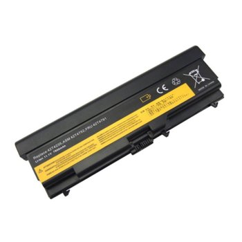 Батерия (заместител) за лаптоп Lenovo Thinkpad E40, съвместима с E50/L410/L420/L520/SL410/SL510 T410 T510 T520 W510 W520 42T4731, 10.8V, 6600mAh | JAR Computers Батерия за Lenovo Thinkpad E40 E50 L410 L420