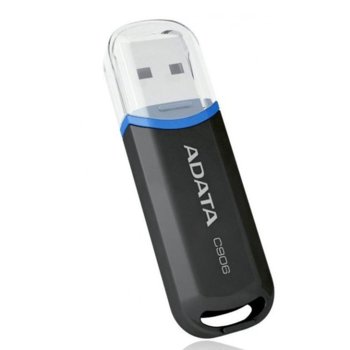 Памет 16GB USB Flash Drive, A-Data C906, USB 2.0, черна | JAR Computers 16GB A-Data C906 black Bulk