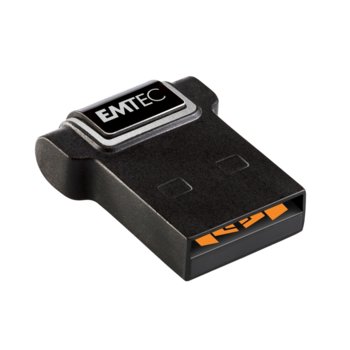Памет 8GB USB Flash, Emtec S200, черна | JAR Computers 8GB USB Flash, Emtec S200, черна